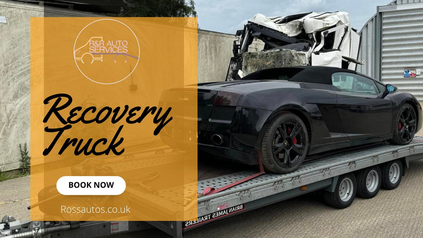 Reliable Recovery Truck Services with R&R Auto Services