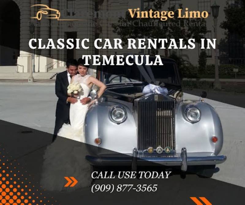 Classic Car Rentals in Temecula