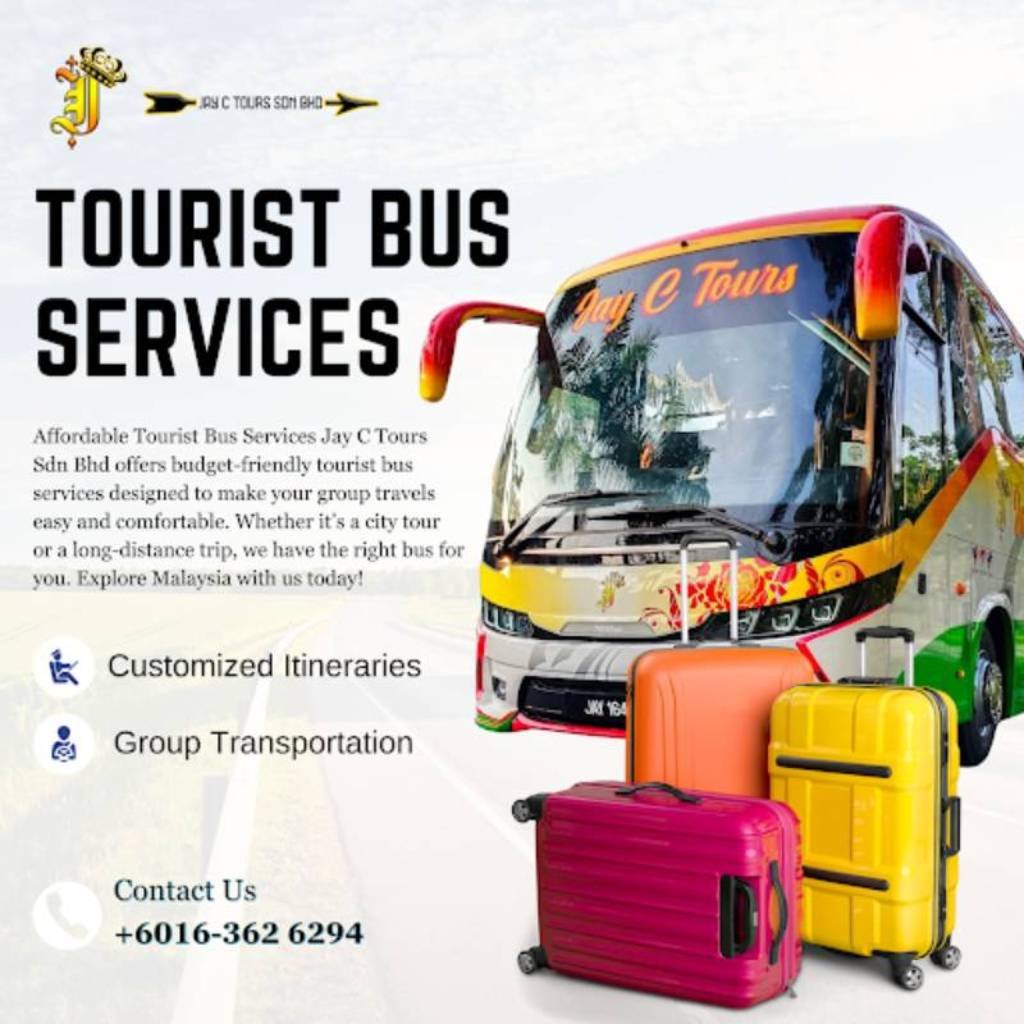 Explore in Comfort: The Benefits of Tour Bus Rental This Festive Season in Malaysia