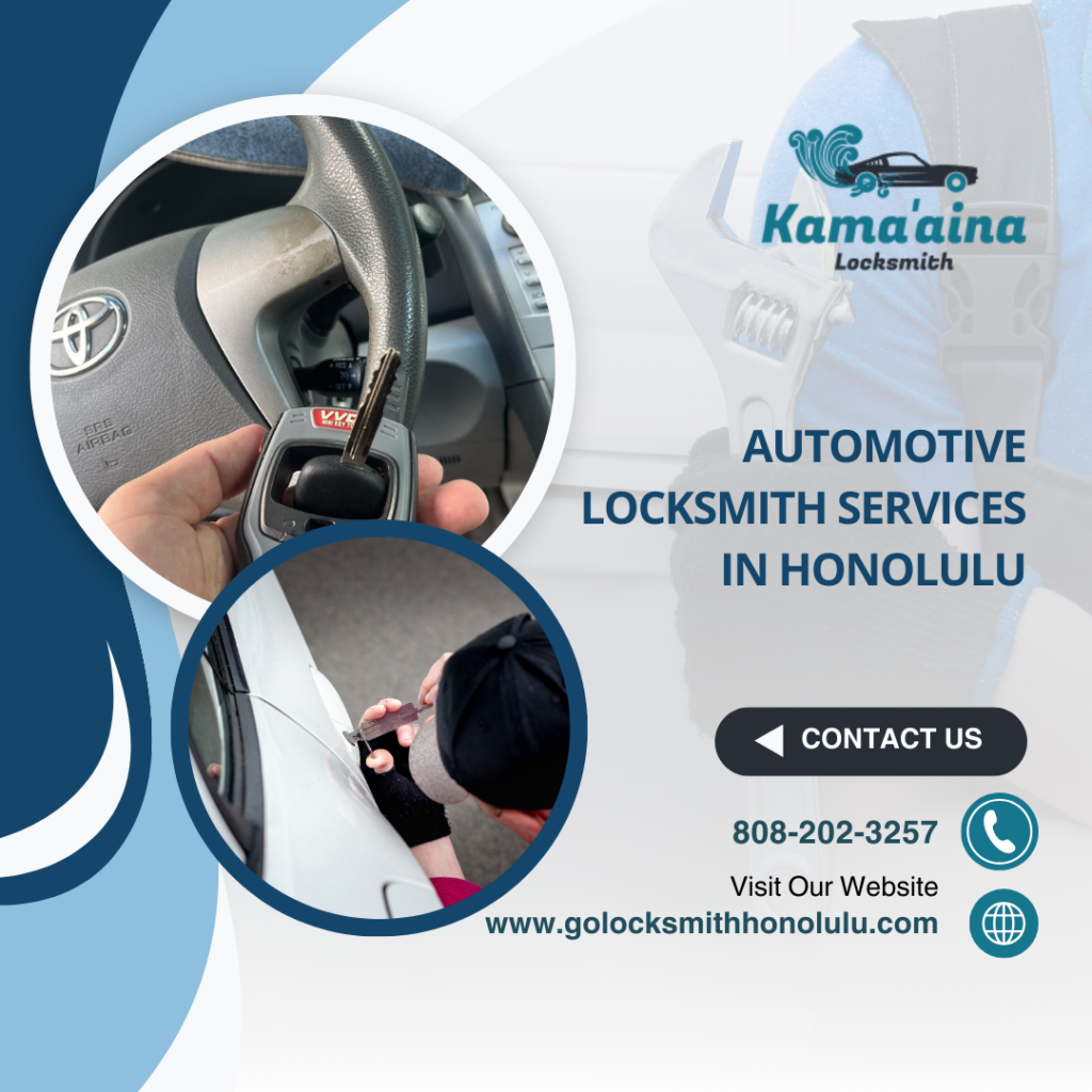 Honolulu Automotive Locksmith Services